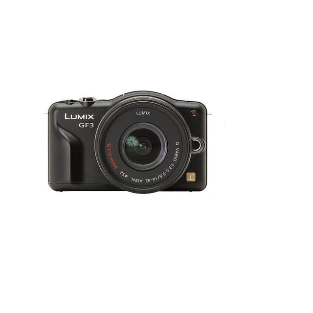 Lumix DMC-GF3 - Nero + Panasonic Lumix G Vario 14-42 mm f/3.5-5.6 f/3.5-5.6  · immagine principale