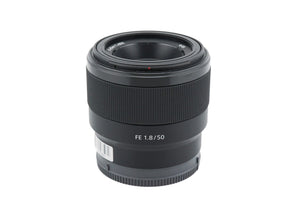 Sony 50mm f1.8 FE - (Montura Sony E-mount) nero