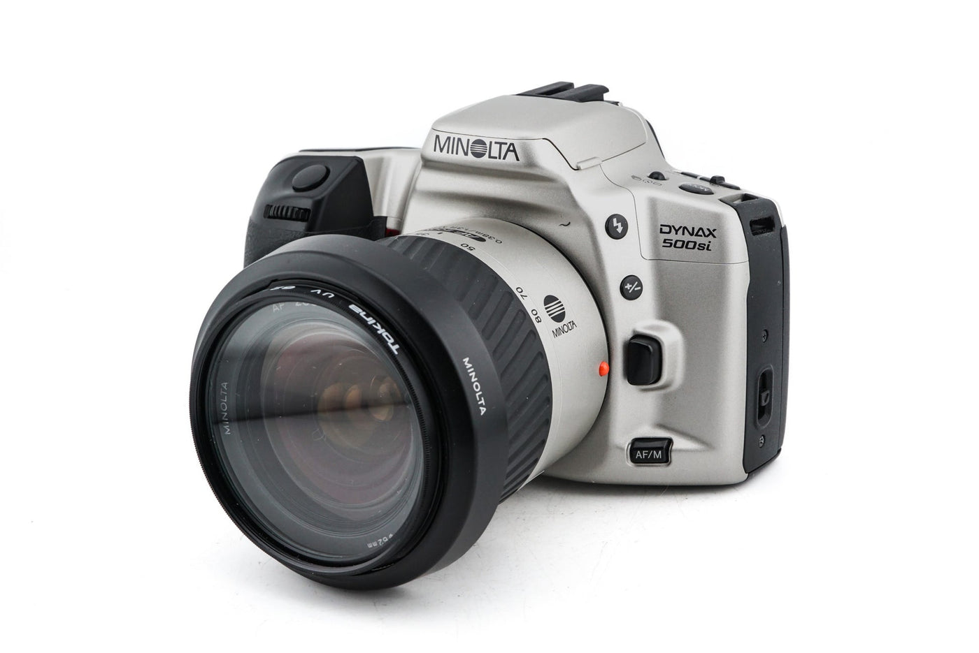 Minolta Dynax 500si + 28-80mm f3.5-5.6 AF Zoom Macro D (Ricondizionato) · immagine principale