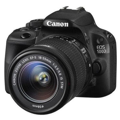 EOS 100D SLR - Black + Canon EF-S 10-18MM 1:4.5-5.6 IS STM 