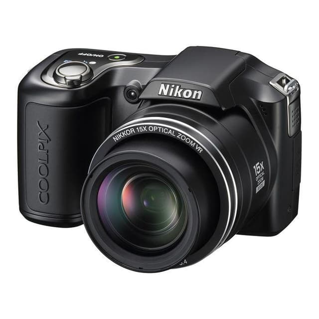 Fotocamera Bridge Coolpix L100 - Nera + Nikon Nikkor 15x Zoom ottico VR 5.0-75.0mm f/3.5-5.4 f/3.5-5.4 · immagine principale