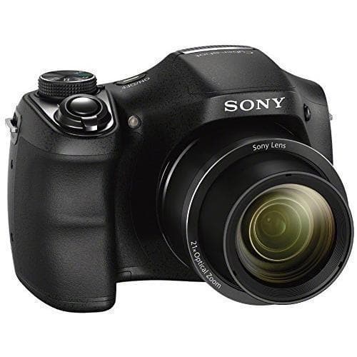Sony CyberShot DSC-H100 Kamera - Schwarz + Sony 25-525mm f/3.1-5.8 · Hauptbild
