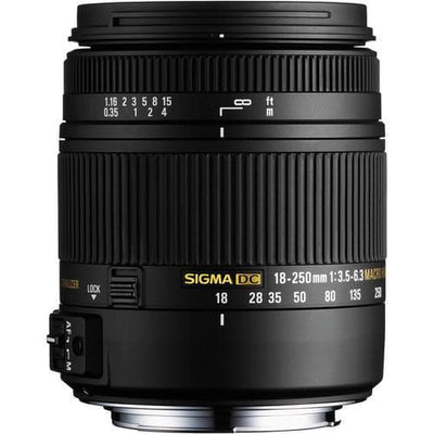 Sigma Nikon F 18-250mm f/3.5-6.3 Lenses 
