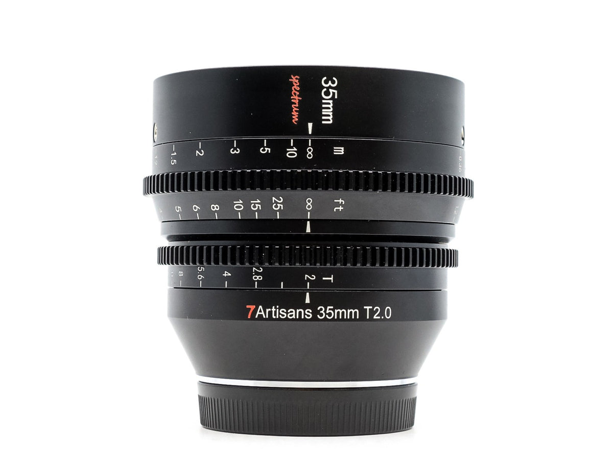 7Artisans 35mm T2.0 Spectrum - Sony FE Fit · immagine principale
