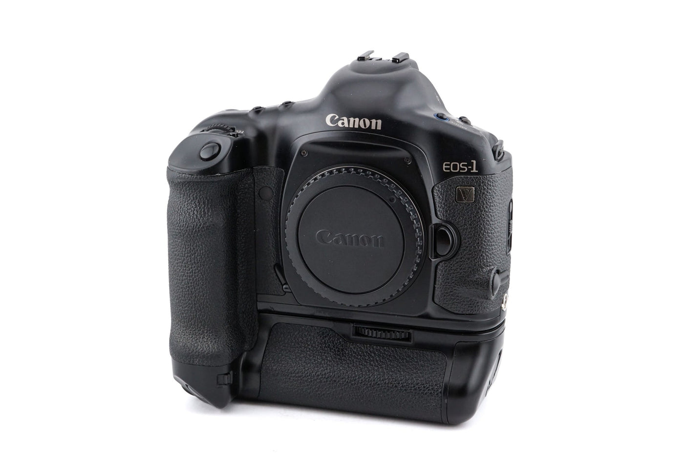 Canon EOS-1V + amplificatore di potenza PB-E2 · immagine principale