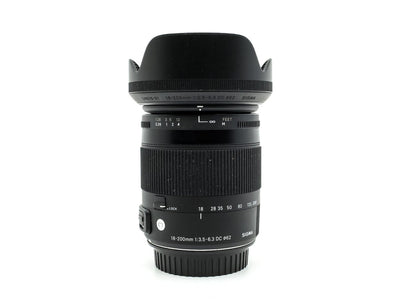 Sigma 18-200mm f/3.5-6.3 DC Macro OS HSM Contemporary - Compatibile con Canon EF-S