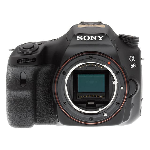 SLT-A58 SLR - Black + Sony Sony DT 18-55mm f/3.5-5.6 SAM II f/3.5-5.6  · main image