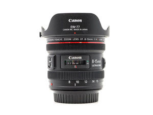 Canon EF 8-15mm f/4 L USM Fisheye - segunda mano - excelente estado - foto principal - SKU 3778602 - Camera Market