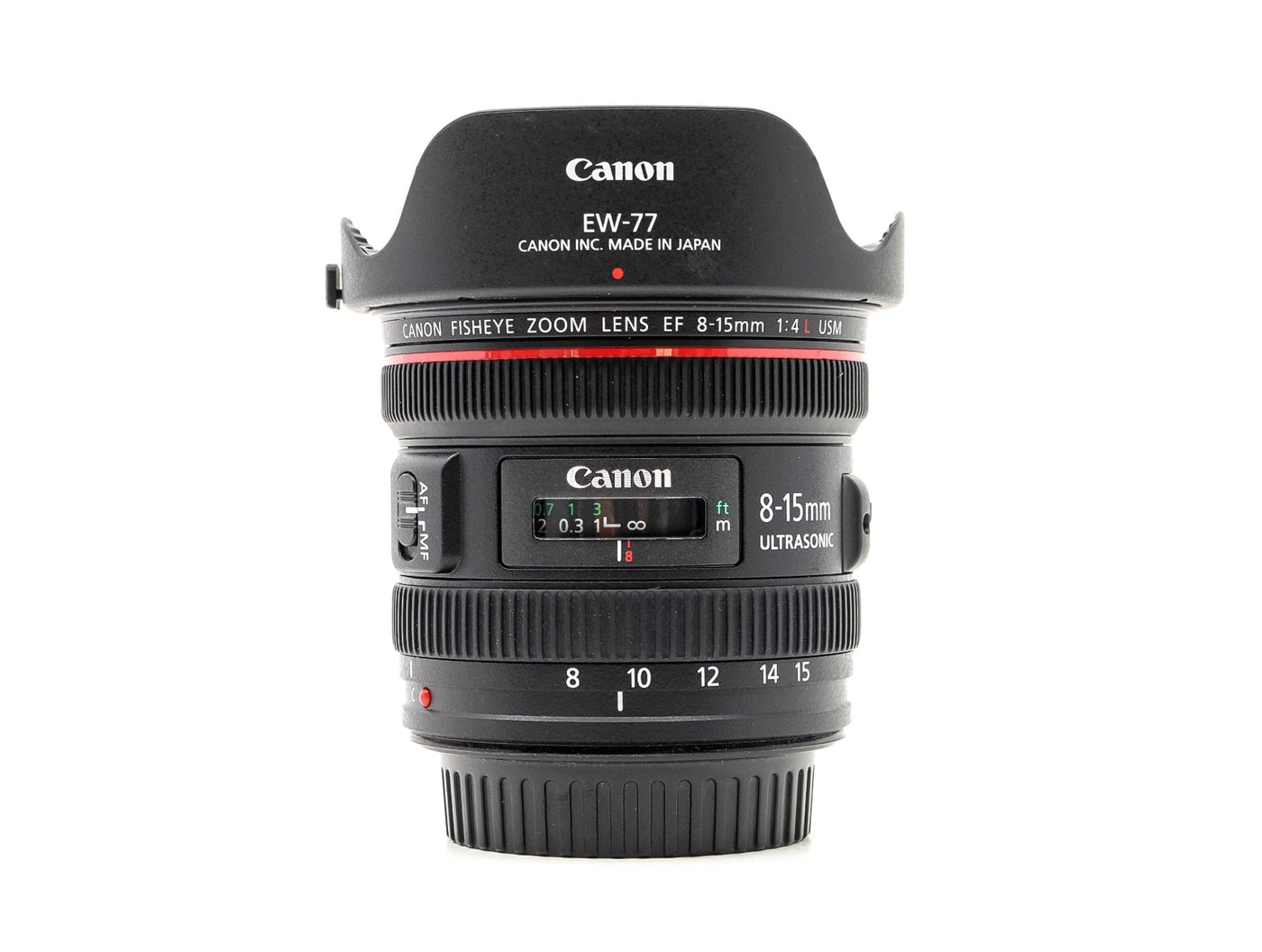 Obiettivo fisheye Canon EF 8-15 mm f/4 L USM · immagine principale