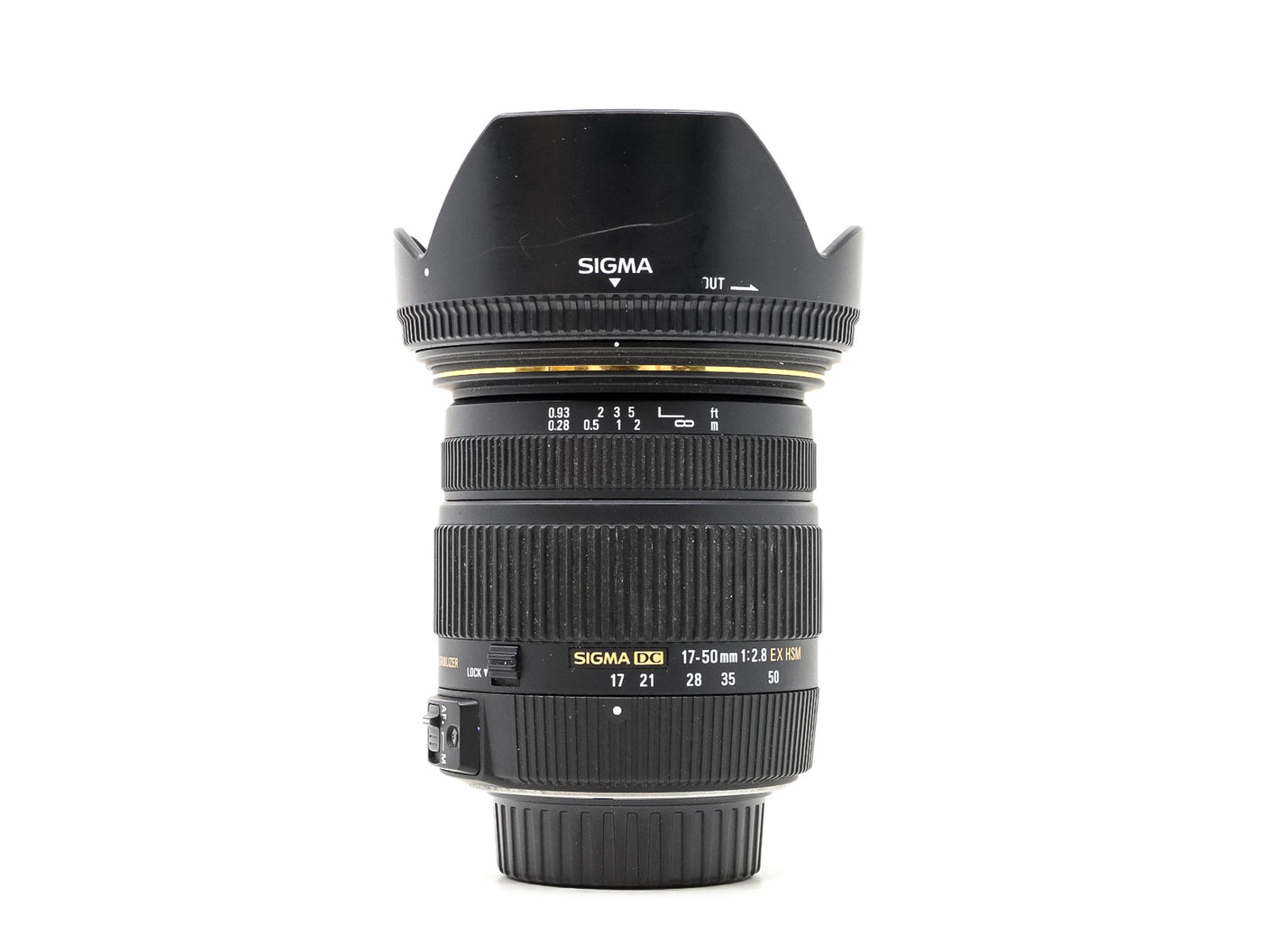 Sigma 17-50mm f/2.8 EX DC OS HSM - Nikon Anschluss · Hauptbild