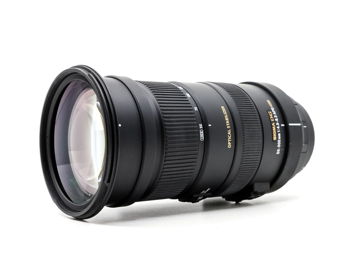 Sigma 50-500mm f/4-6.3 EX APO DG HSM - Canon EF Fit di Seconda