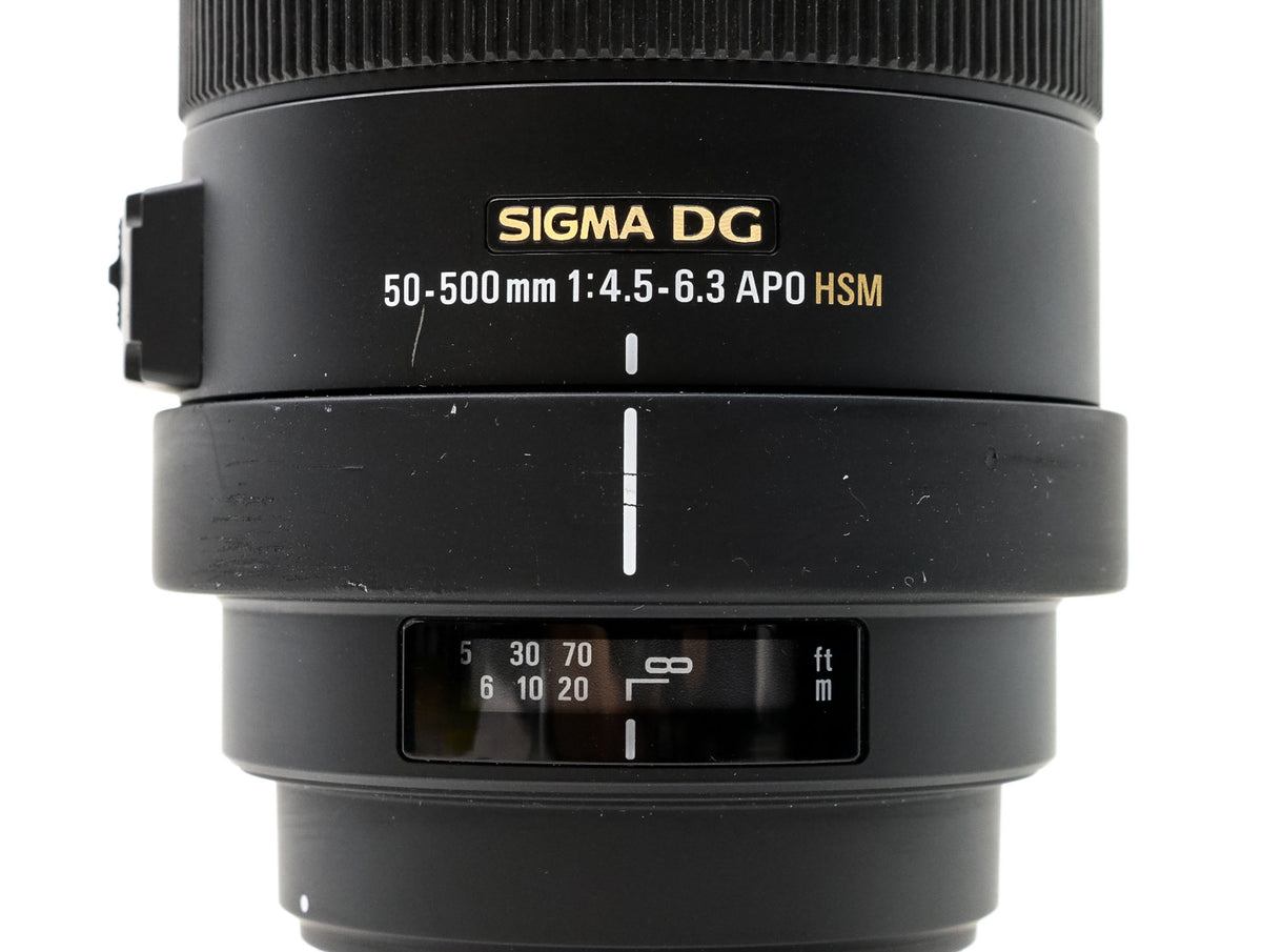 【SIGMA】APO EX 50-500mm F4-6.3 HSM Canon用 Sigma 50-500mm f/4-6.3 EX APO DG HSM - Canon EF Fit di Seconda