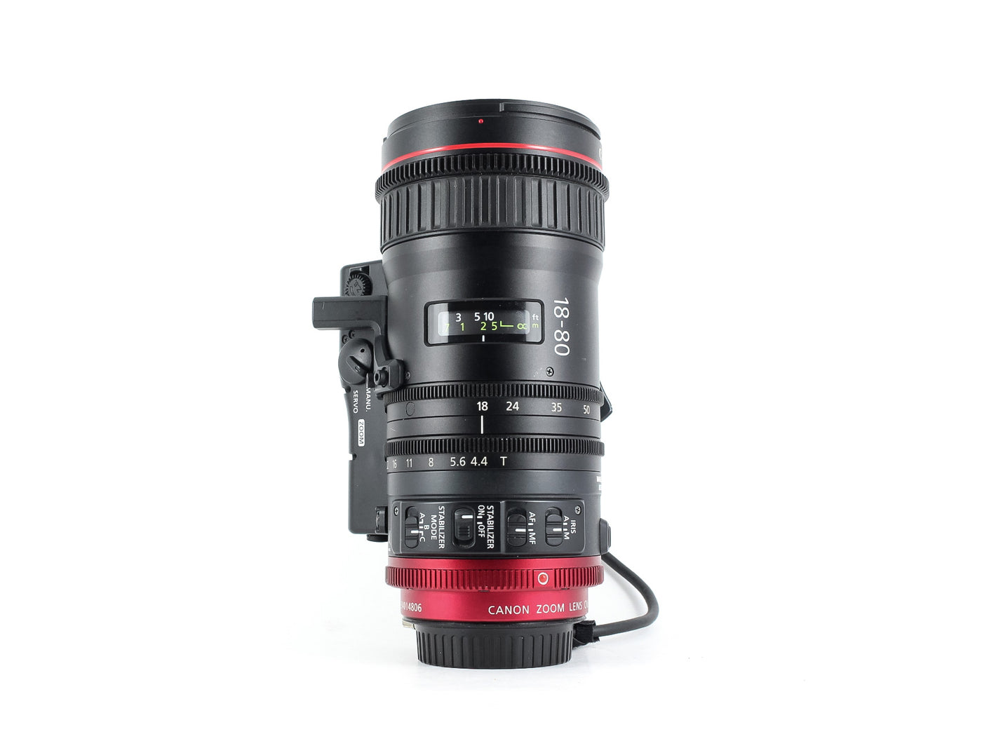 Canon CN-E 18-80mm T4.4 - Attacco EF · immagine principale