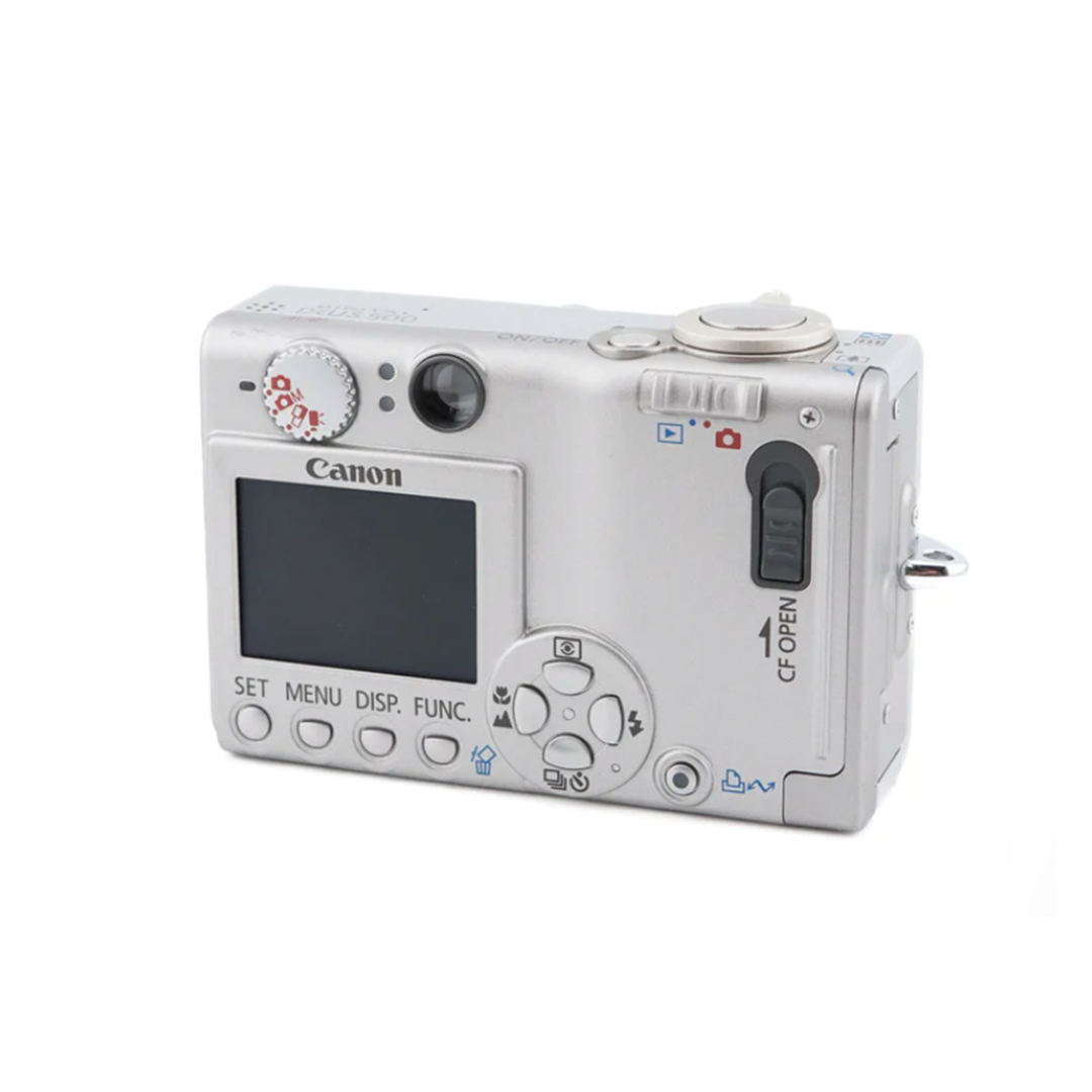 Canon IXUS 500 - Fotocamera digitale vintage