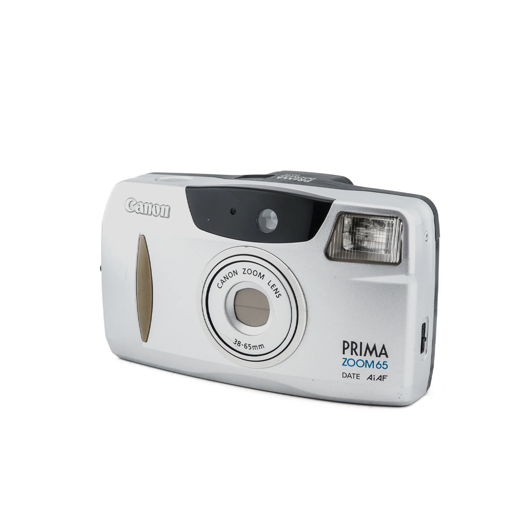 Canon Prima Zoom 65 – Vintage 35mm Kompaktkamera · Hauptbild