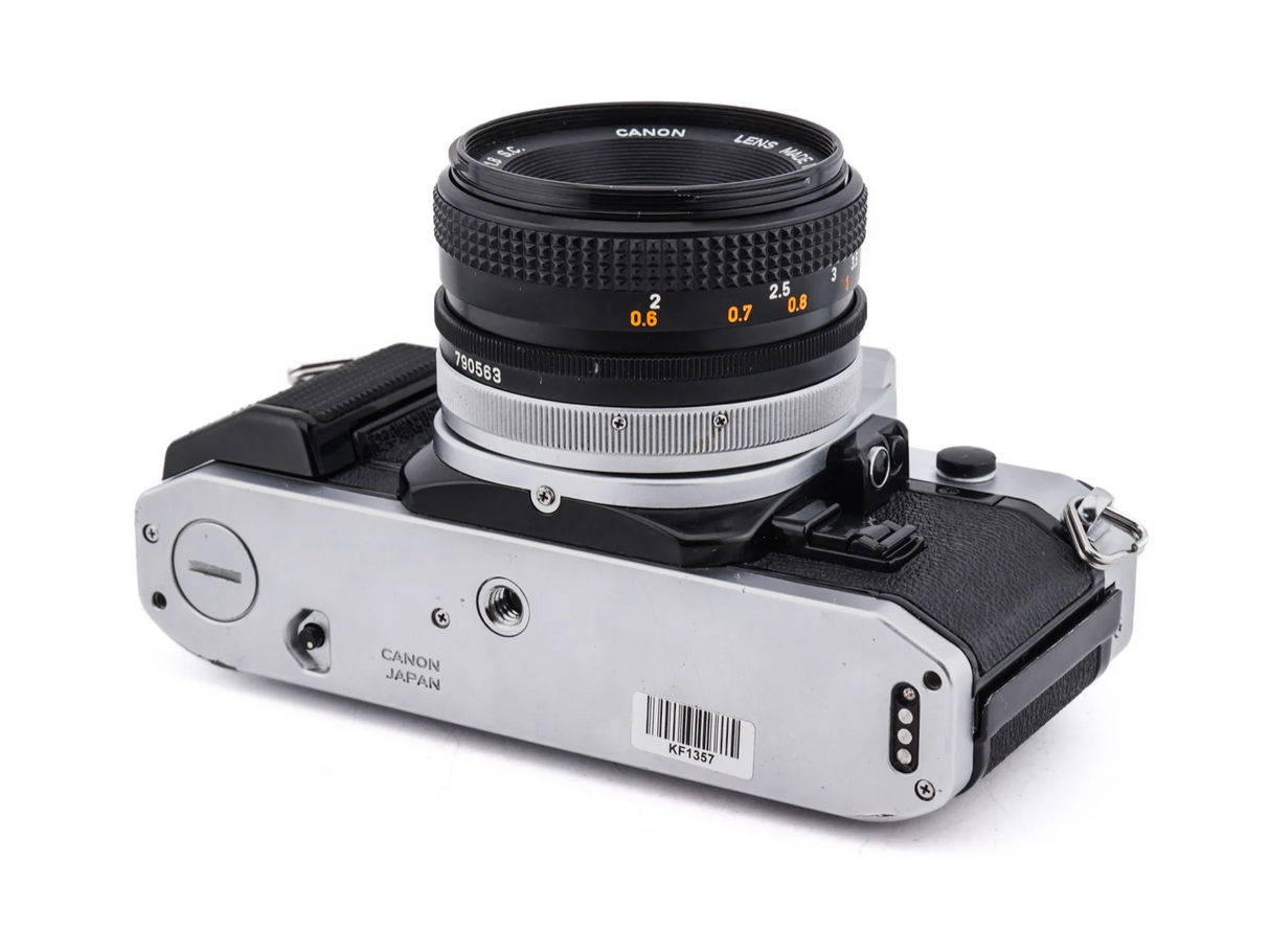 Programma Canon AE-1 + 50mm f1.8 S.C. - Fotocamera reflex 35mm