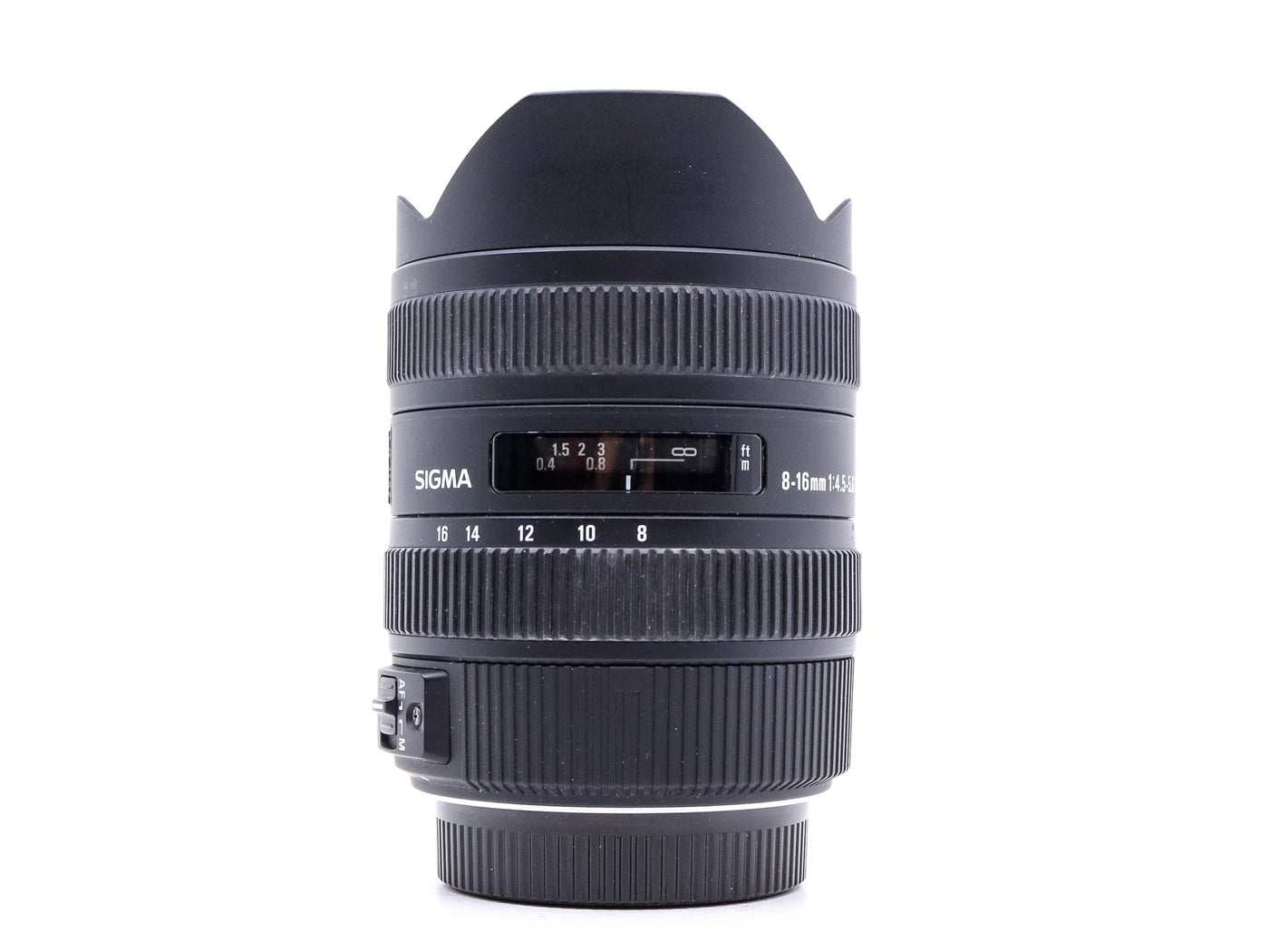 Sigma 8-16mm f/4.5-5.6 DC HSM – Sigma SA Anschluss · Hauptbild