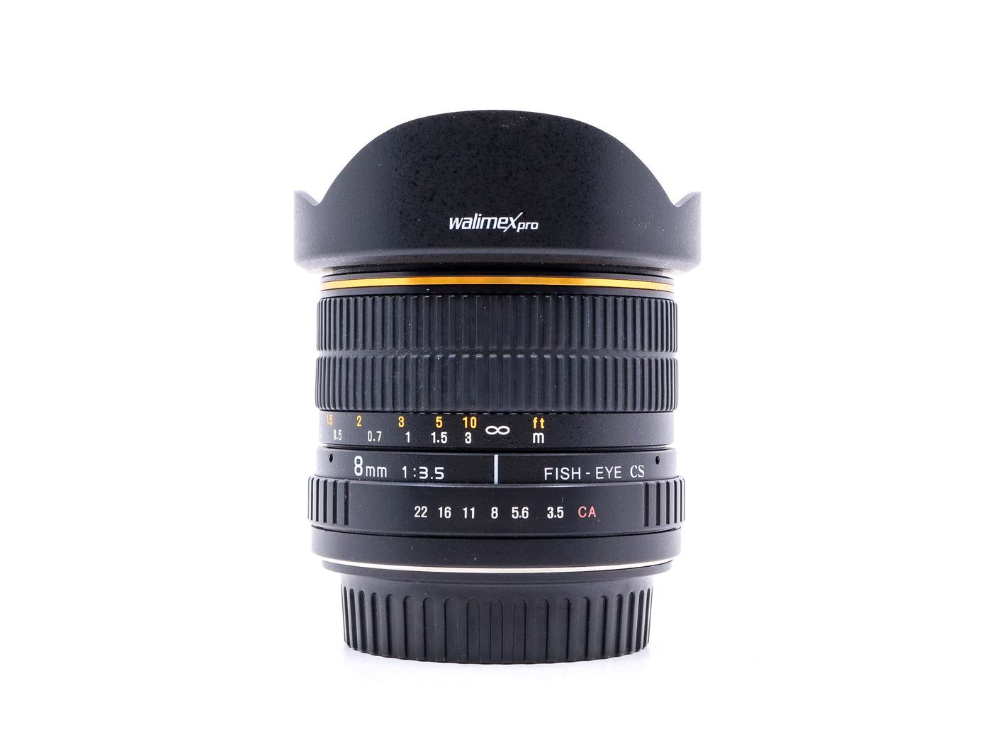 Walimex Pro 8mm f/3.5 CS Fisheye - Canon EF-S  · immagine principale