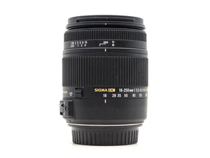 Sigma 18-250mm f/3.5-6.3 DC Macro OS HSM - Canon EF-S Fit - segunda mano - excelente estado - foto principal - SKU 3781271 - 