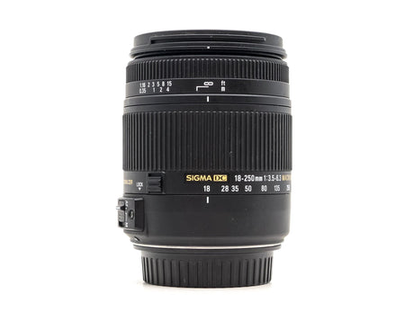 Sigma 18-250mm f/3.5-6.3 DC Macro OS HSM - Compatibile con Canon EF-S 