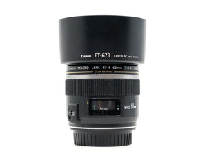 Canon EF-S 60mm f/2.8 Macro USM - segunda mano - excelente estado - foto principal - SKU 3774579 - Camera Market