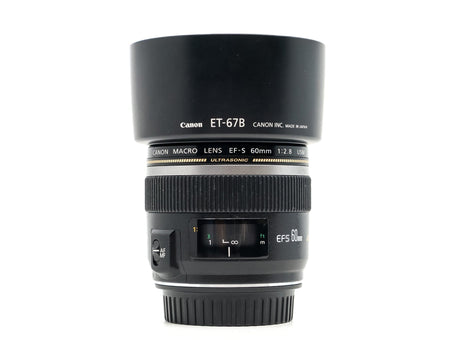 Canon EF-S 60mm f/2.8 Macro USM - segunda mano - excelente estado - foto principal - SKU 3774579 - Camera Market