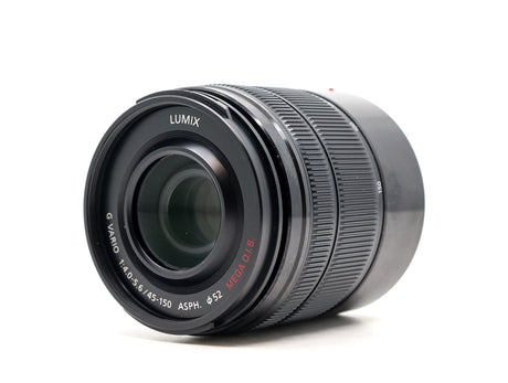 Panasonic Lumix G Vario 45-150mm f/4-5.6 ASPH Mega O.I.S. - segunda mano - excelente estado - detalle 2 de 3 - SKU 3799806 - 