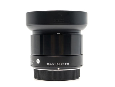 Sigma 19mm f/2.8 DN ART - Micro Four Thirds Anschluss