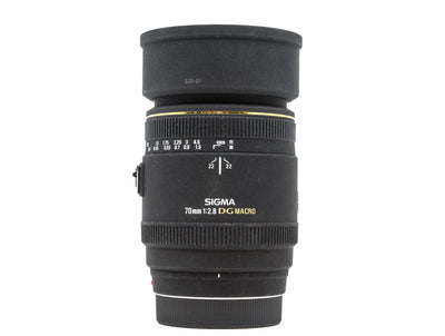 Sigma 70mm f/2.8 EX DG Macro - Sony A Anschluss