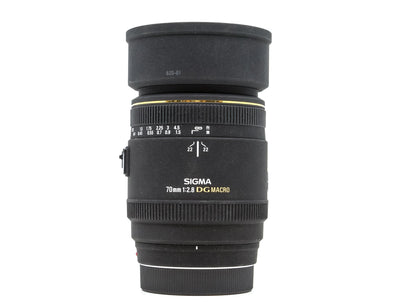 Sigma 70mm f/2.8 EX DG Macro - Sony A Anschluss