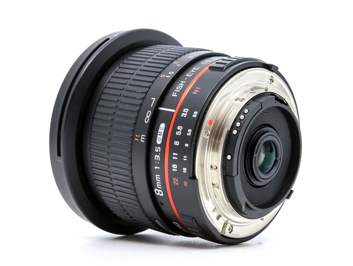 Samyang 8mm f/3.5 UMC CS II - Micro Four Thirds Fit