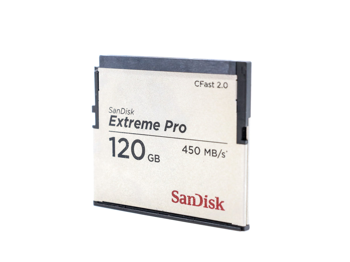 SanDisk Extreme PRO 120GB 450MB/s CFast 2.0 Card