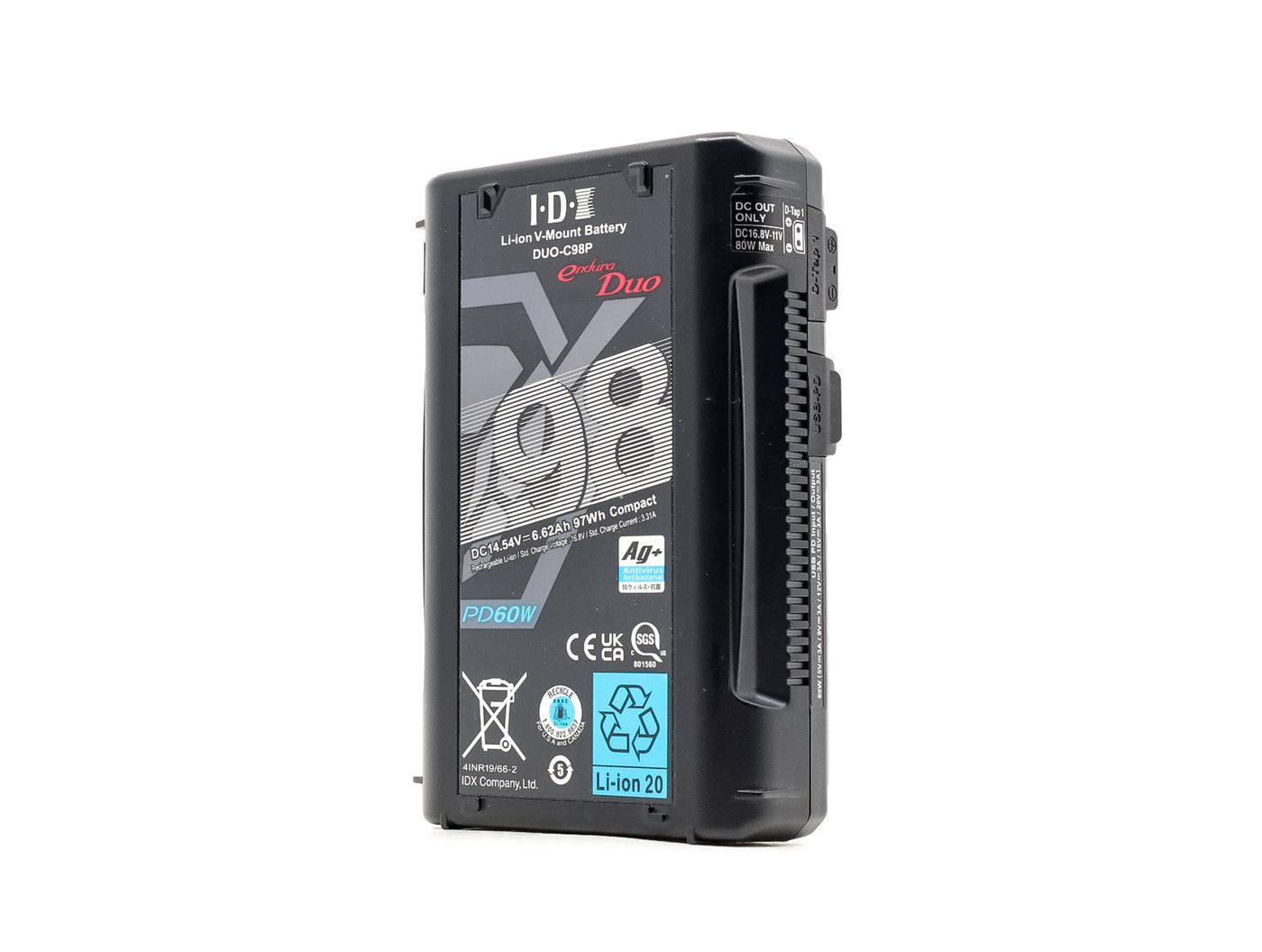 IDX DUO-C98P V-Mount Akku · Hauptbild