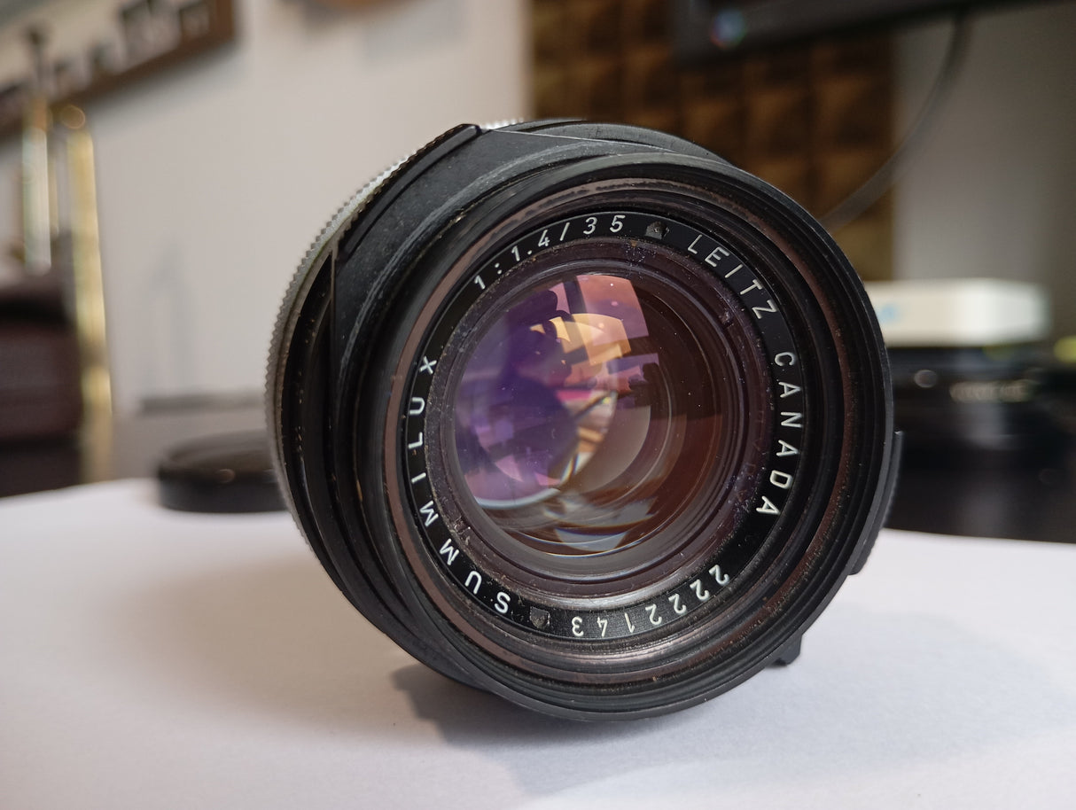 Leica LEICA Summilux M 1,4/35 35mm F1,4 35 Canada 2222143 - infinity lock - Rare.1f6a95ee-8bcd-4a1c-a605-1b0faf4d4cda