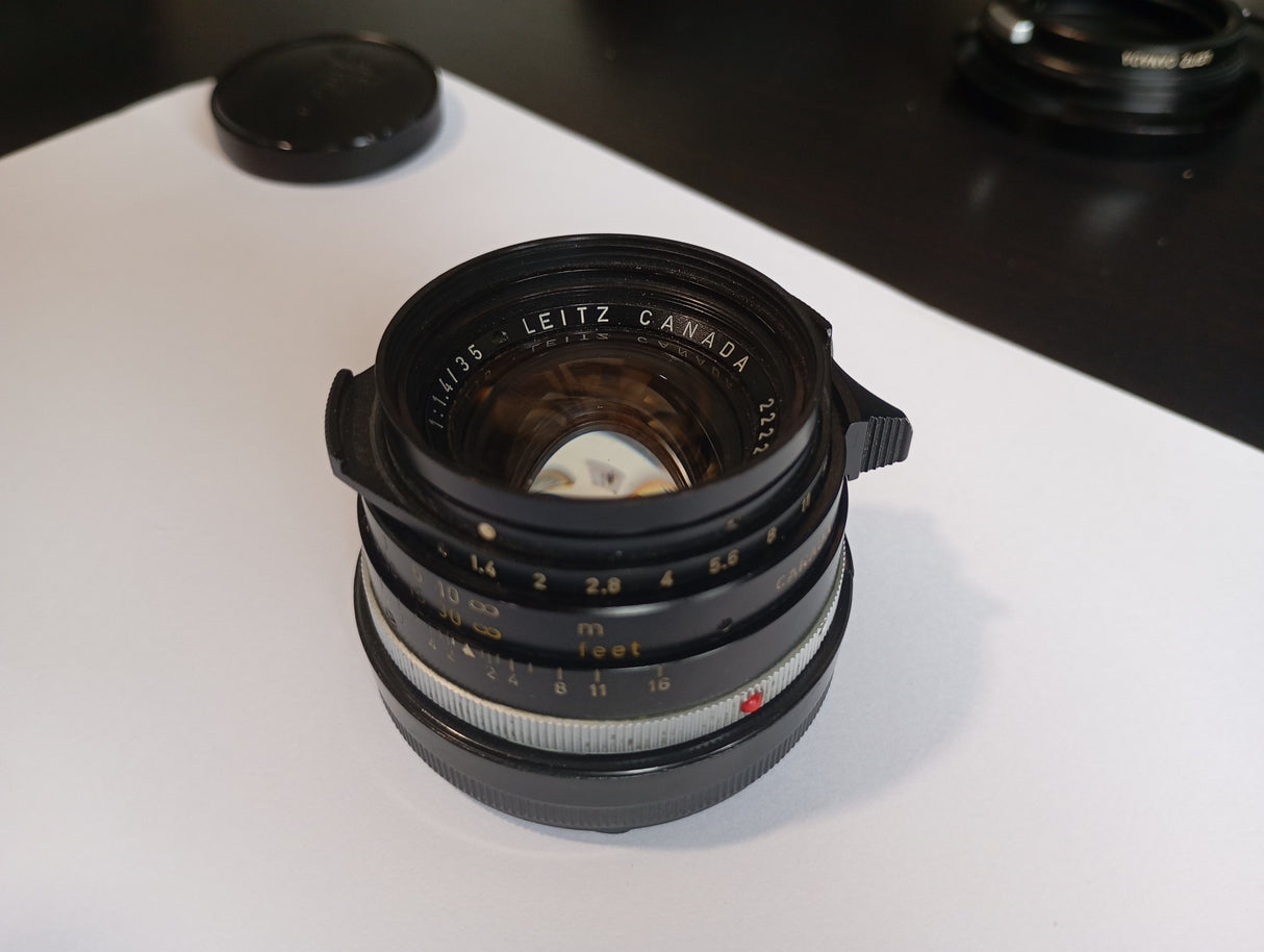Leica LEICA Summilux M 1,4/35 35mm F1,4 35 Canada 2222143 - infinity lock - Rare.1f6a95ee-8bcd-4a1c-a605-1b0faf4d4cda
