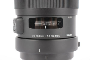 Sigma 120-300mm f/2.8 DG OS HSM SPORT - Nikon Fit 