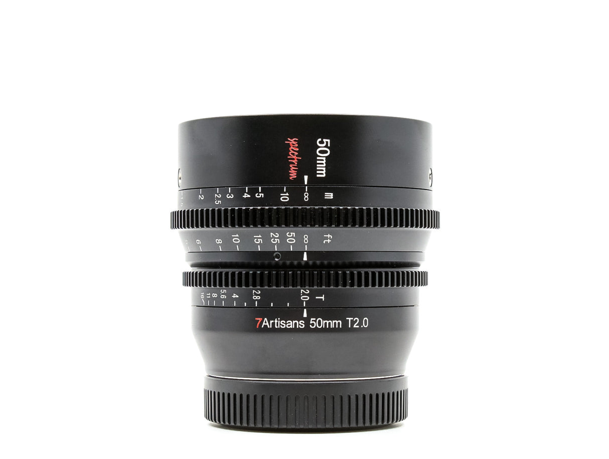 7Artisans 50mm T2.0 Spectrum - Canon RF Fit