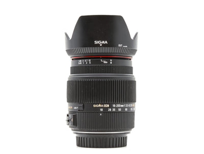 Sigma 18-200mm f/3.5-6.3 DC OS HSM II - Canon EF-S Fit 
