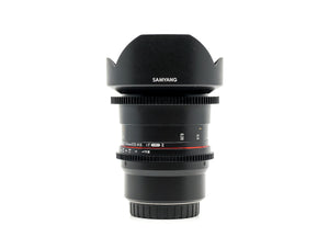 Samyang 14mm T3.1 ED AS IF UMC II - Micro Four Thirds Fit