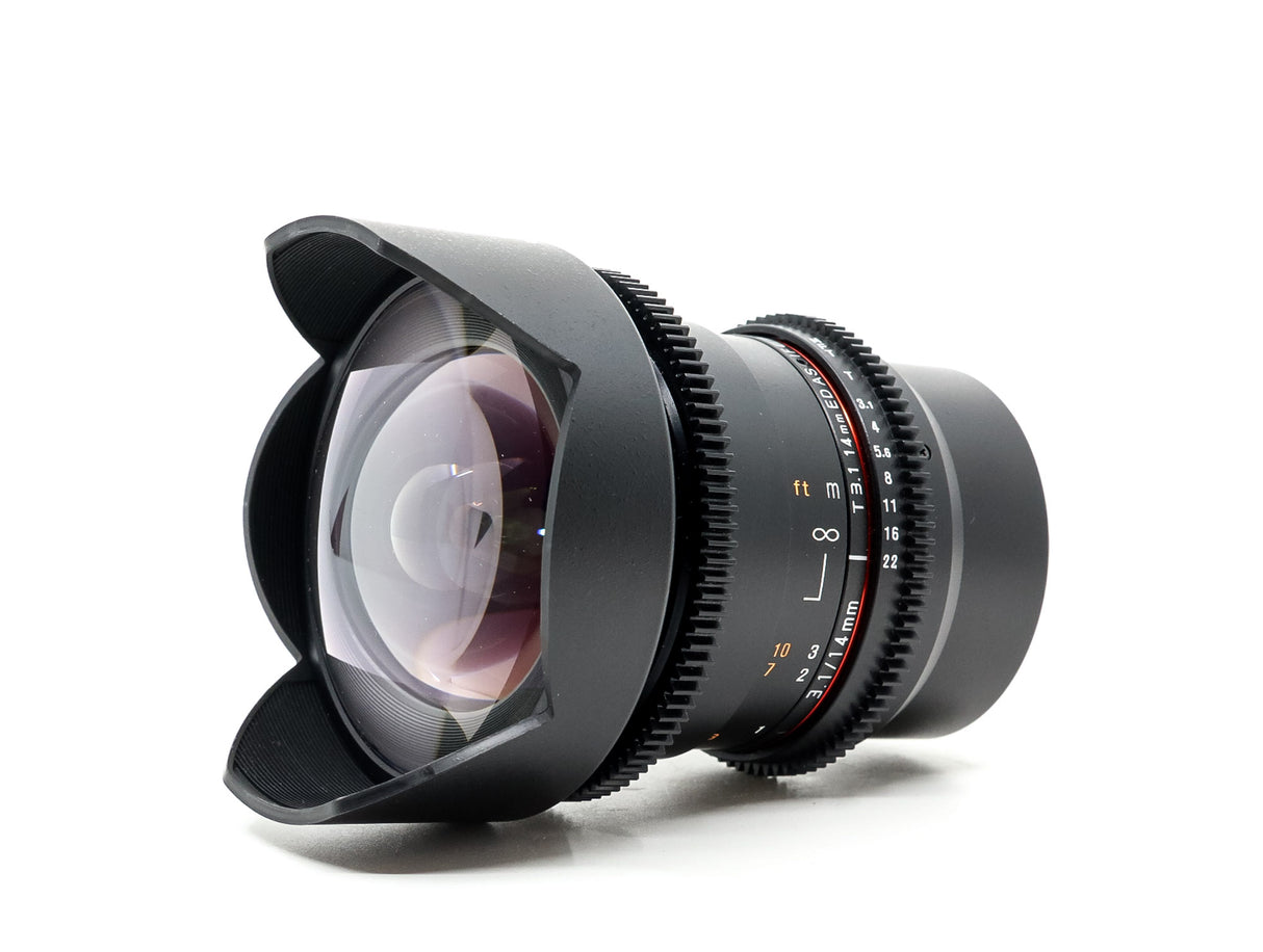 Samyang 14mm T3.1 ED AS IF UMC II - Micro Four Thirds Fit