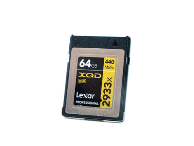 Lexar 64GB Professional 2933x XQD Karte