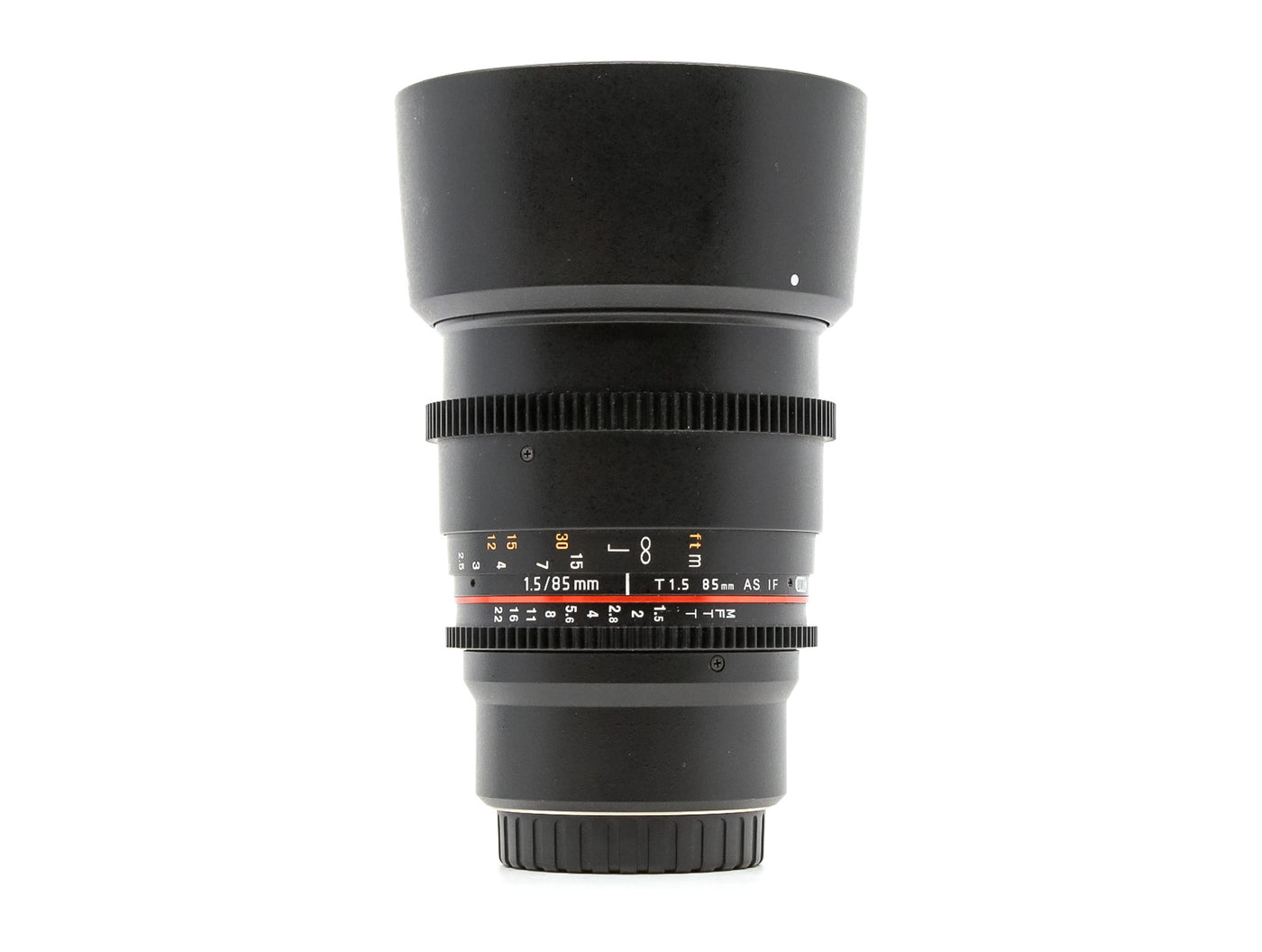 Rokinon 85mm T1.5 AS IF UMC - Adattamento Micro Quattro Terzi · immagine principale