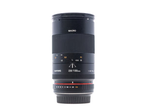 Samyang 100mm f/2.8 ED UMC Macro - Canon EF FIt