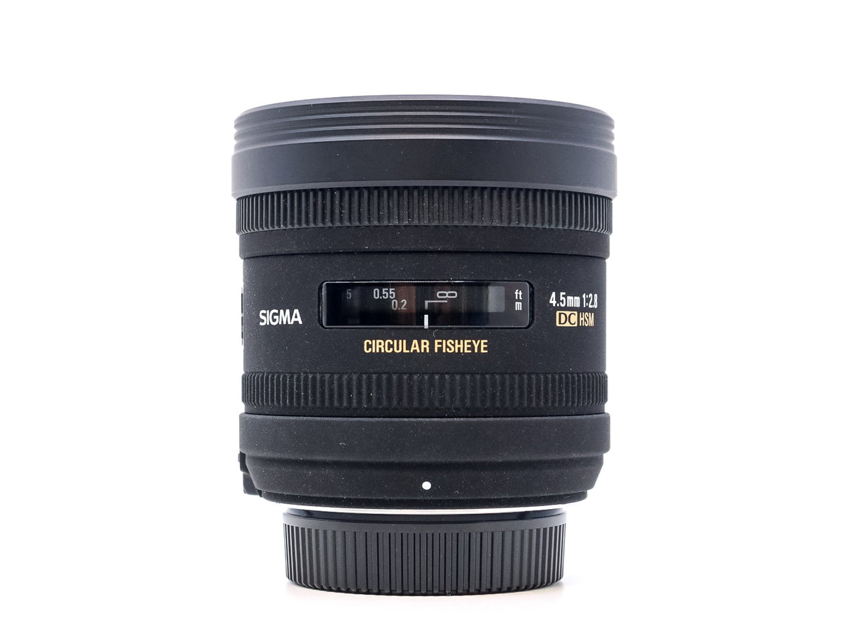 Sigma 4.5mm Fisheye f/2.8 EX DC HSM - Nikon Fit