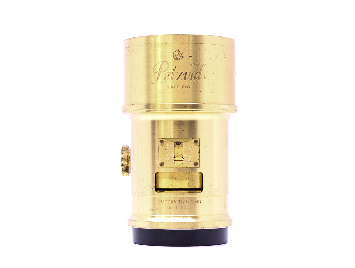 Obiettivo Lomography Petzval Art da 85 mm f/2.2 in ottone - compatibile con Canon EF · main image