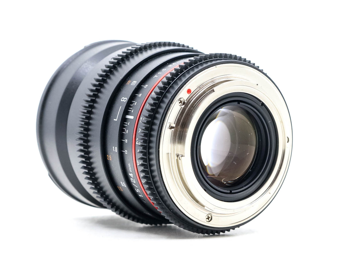 Walimex Pro 24mm T1.5 Cine - Canon EF Fit