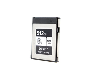 Lexar Professional 512GB 1750MB/s Type B CFexpress Card