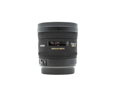 Sigma 4.5mm f/2.8 EX DC HSM Circular Fisheye - Canon EF-S Fit 