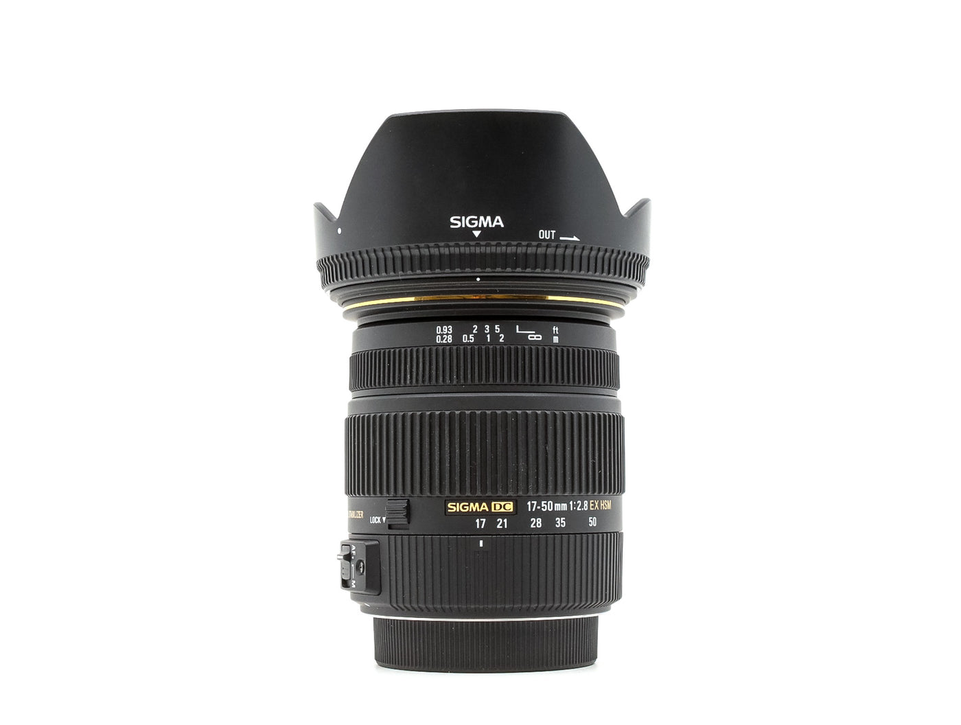 Sigma 17-50mm f/2.8 EX DC OS HSM - Sigma SA adatto  · immagine principale