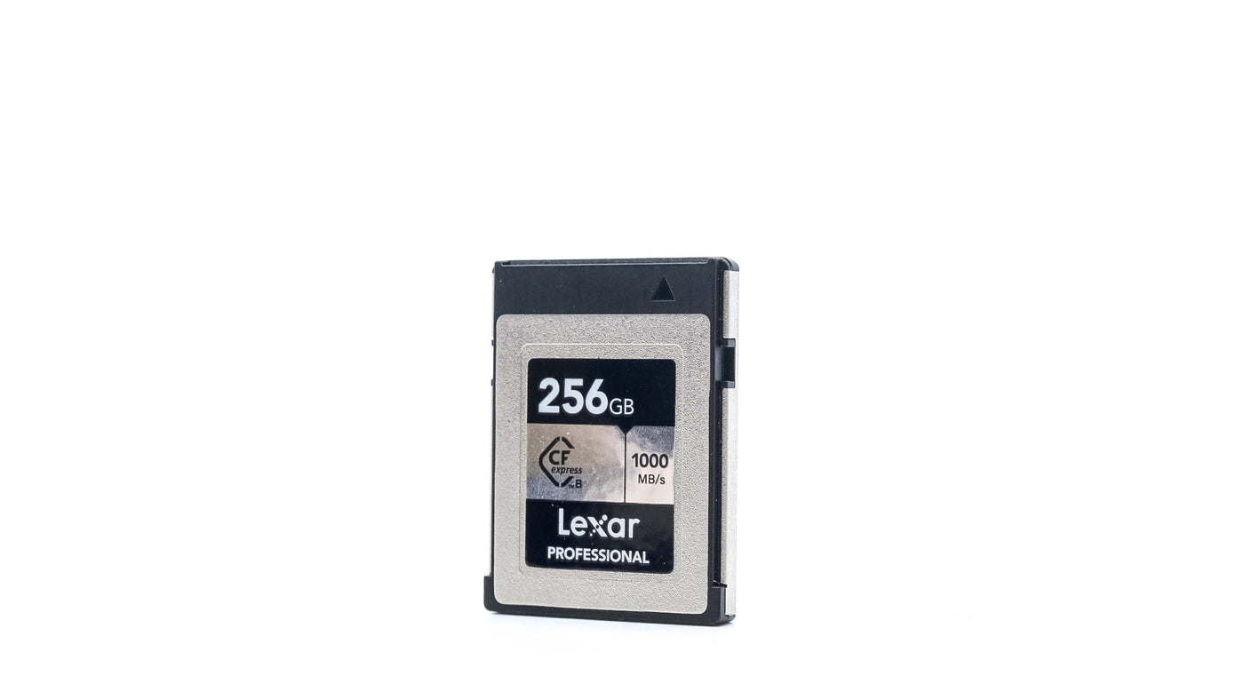 Scheda Lexar Professional CFexpress tipo B da 256 GB e 1000 MB/s · immagine principale